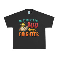 Pigment Black my students 100 days brighter Urban Heavy Tee - MaliasSmallBusiness