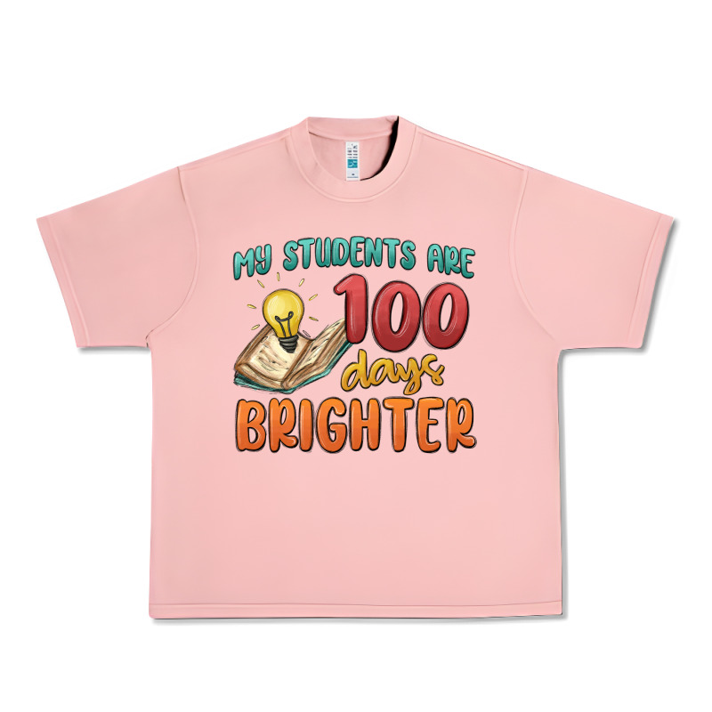 My Students 100 Days Brighter Urban Heavy Tee by MaliasSmallBusiness | Teevron