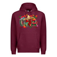 Burgundy cinco de mayo cna Premium Hoodie - CowGirlArtShop