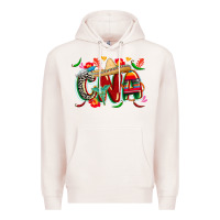 Pale Pink cinco de mayo cna Premium Hoodie - CowGirlArtShop