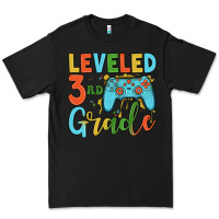 Black leveled 3rd grade Premium Tee - JahusDesignShop