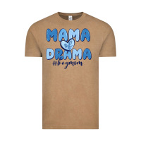 Vintage Coffee mama of drama boy mom Vintage Tee - MaliasSmallBusiness