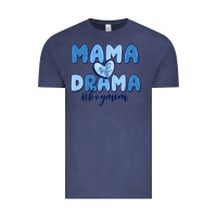 Vintage Denim mama of drama boy mom Vintage Tee - MaliasSmallBusiness