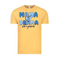 Vintage Mustard mama of drama boy mom Vintage Tee - MaliasSmallBusiness