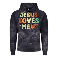 Cloud Black jesus loves me Vintage Hoodie - MaliasSmallBusiness