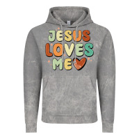 Cloud Rock jesus loves me Vintage Hoodie - MaliasSmallBusiness