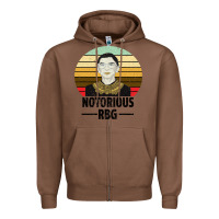 Chestnut Notorious RBG Zipper Hoodie - Bettercallsaul