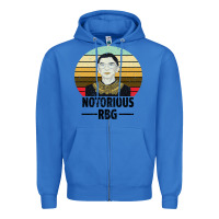 True Royal Notorious RBG Zipper Hoodie - Bettercallsaul