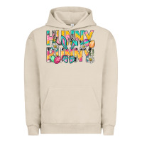 Pigment French Oak Hunny Bunny Easter Urban Hoodie - BundleAndBundleShop