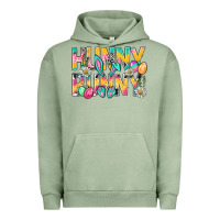 Pigment Oil Green Hunny Bunny Easter Urban Hoodie - BundleAndBundleShop