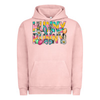 Pigment Salmon Hunny Bunny Easter Urban Hoodie - BundleAndBundleShop