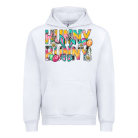 White Hunny Bunny Easter Urban Hoodie - BundleAndBundleShop