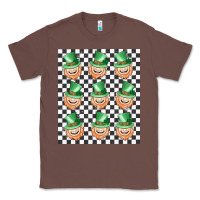 Chestnut boujee checker board leprechaun Classic Tee - MaliasSmallBusiness
