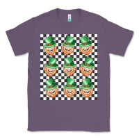 Lavender boujee checker board leprechaun Classic Tee - MaliasSmallBusiness