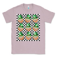 Lilac boujee checker board leprechaun Classic Tee - MaliasSmallBusiness