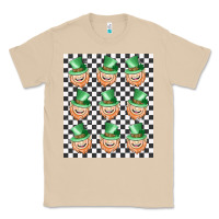Mushroom boujee checker board leprechaun Classic Tee - MaliasSmallBusiness