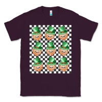 Plum boujee checker board leprechaun Classic Tee - MaliasSmallBusiness