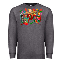 Charcoal Heather cinco de mayo lpn Premium Sweatshirt - CowGirlArtShop