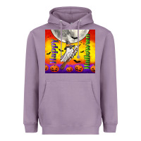 Lavender happy halloween Heavyweight Hoodie - TumblerDesignByShophia