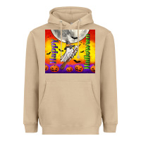 Mushroom happy halloween Heavyweight Hoodie - TumblerDesignByShophia