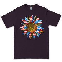 Plum sunflower front Premium Tee - AdoDesignShop