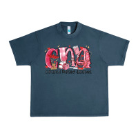 Midnight Navy cna certified valentine nursing assistant valentin Urban Heavy Tee - MaliasSmallBusiness