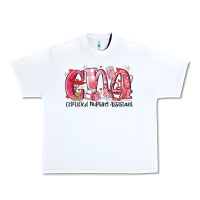 White cna certified valentine nursing assistant valentin Urban Heavy Tee - MaliasSmallBusiness
