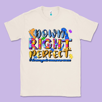 Down Right Perfect Classic Tee Designed By Jahusdesignshop
