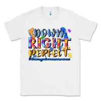 White down right perfect Classic Tee - JahusDesignShop
