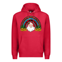 Cardinal santa rainbow Premium Hoodie - JahusDesignShop
