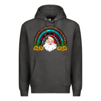 Charcoal Heather santa rainbow Premium Hoodie - JahusDesignShop