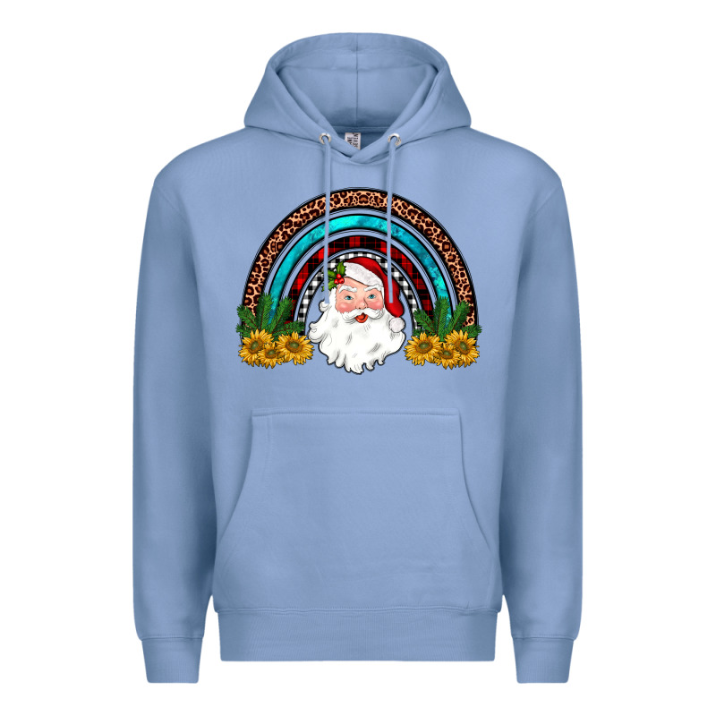 Santa Rainbow Premium Hoodie by JahusDesignShop | Teevron