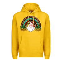 Lemon santa rainbow Premium Hoodie - JahusDesignShop
