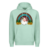Seafoam santa rainbow Premium Hoodie - JahusDesignShop