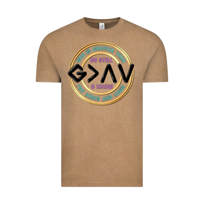 Be Still And Know Vintage Tee by MaliasSmallBusiness | Teevron