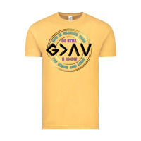 Vintage Mustard be still and know Vintage Tee - MaliasSmallBusiness
