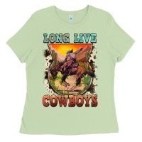 Matcha long live cowboys Ladies Tee - FaDigitalArtStudio