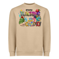 Mushroom teaching is my cardio Heavyweight Sweatshirt - NancyCooperArtShop