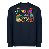 Navy teaching is my cardio Heavyweight Sweatshirt - NancyCooperArtShop