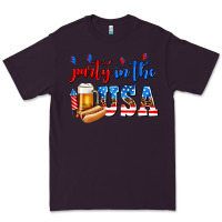Plum party in the usa Premium Tee - AdoDesignShop