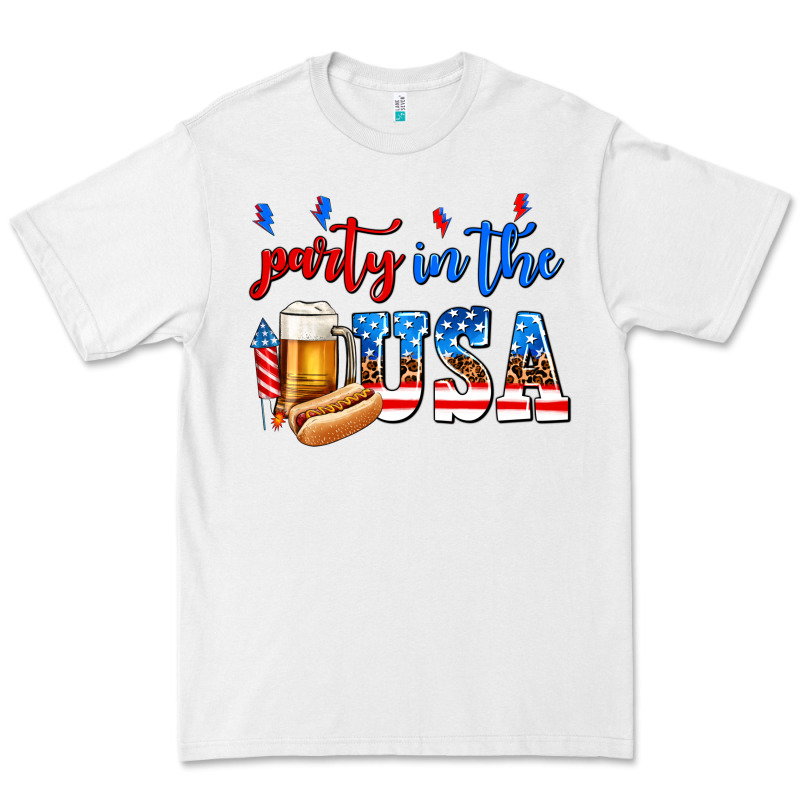 Party In The Usa Premium Tee by AdoDesignShop | Teevron