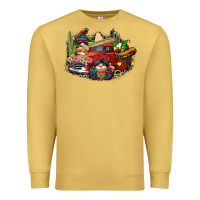 Antique Gold cinco de mayo truck Premium Sweatshirt - CowGirlArtShop