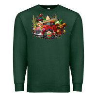 Sports Green cinco de mayo truck Premium Sweatshirt - CowGirlArtShop