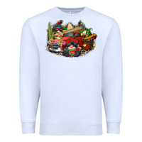 White cinco de mayo truck Premium Sweatshirt - CowGirlArtShop