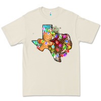 Bone christmas texas map Premium Tee - AdoDesignShop