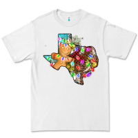 White christmas texas map Premium Tee - AdoDesignShop