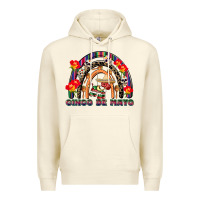Sandshell cinco de mayo rainbow Premium Hoodie - CowGirlArtShop