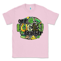 Bubblegum Pink one lucky teacher Classic Tee - MaliasSmallBusiness