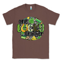 Chestnut one lucky teacher Classic Tee - MaliasSmallBusiness