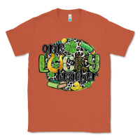 Copper one lucky teacher Classic Tee - MaliasSmallBusiness